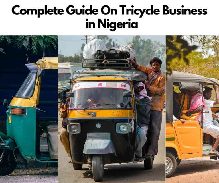 How to start a tricycle business (Complete Guide)