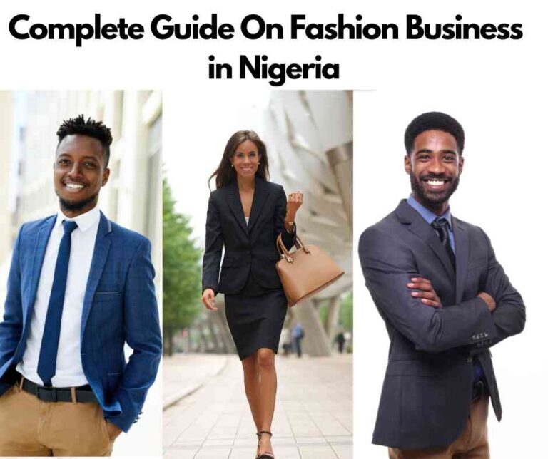 How to Start a Fashion Design business in Nigeria.